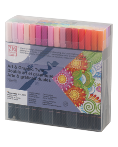 Zig Art & Graphic Twin 80 Pen Set